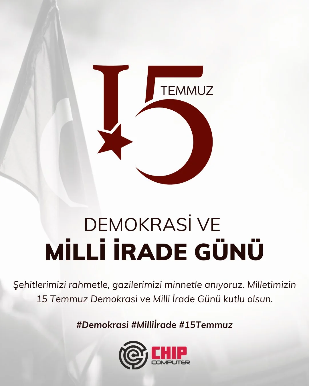 Şehitlerimizi rahmetle, gazilerimizi minnetle anıyoruz. Milletimizin 15 Temmuz Demokrasi ve Milli İrade Günü …