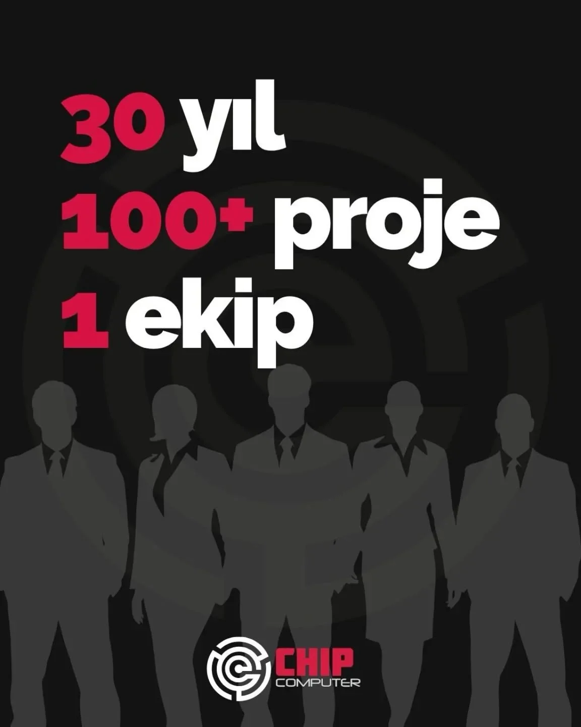 30 yılı aşkın süredir aynı şeyi yapıyoruz:

Doğru teknolojiyi, doğru kurguyla, doğru insanlarla hayata geçiri…